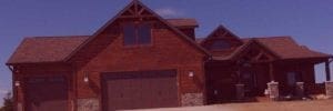 View of custom homes